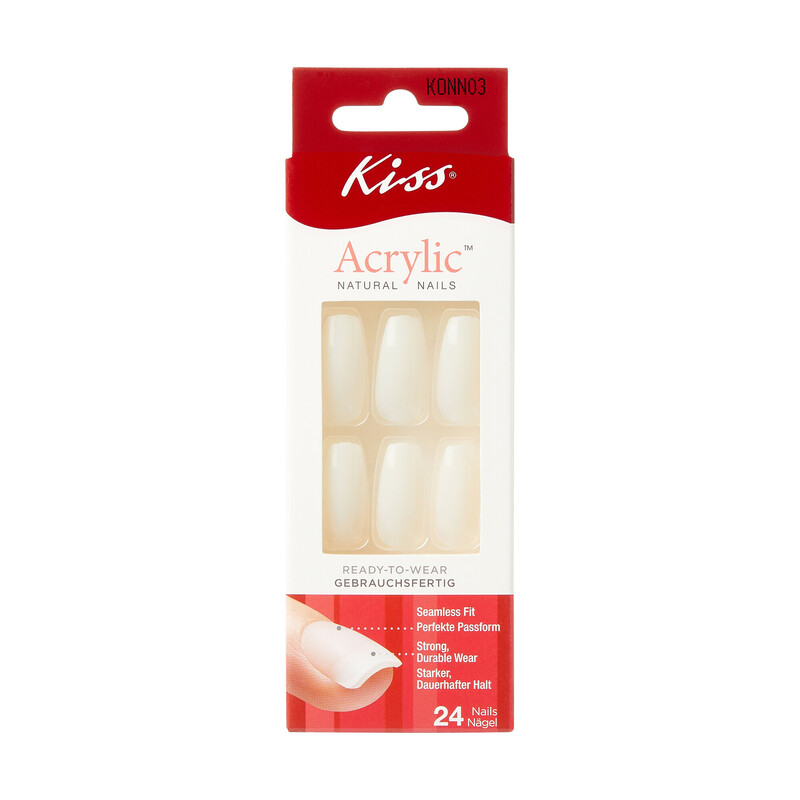 ხელოვნური ფრჩხილები KS Natural Nails - Born With It- Kiss